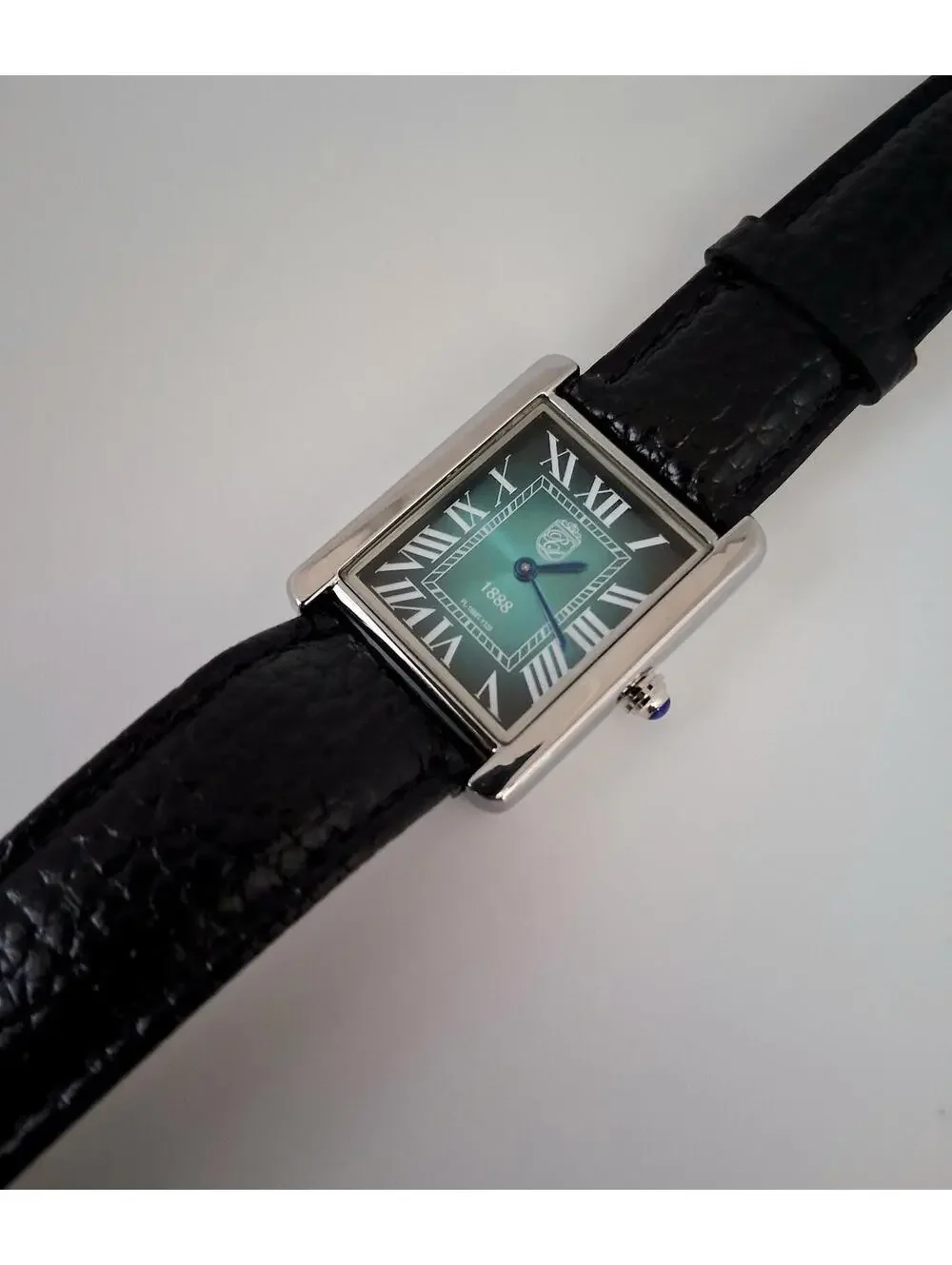 NEW Pierre Lucerne Aquamarine 1888 Men's‎ Tank Watch